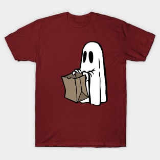 Cute Spooky Little Ghost. T-Shirt